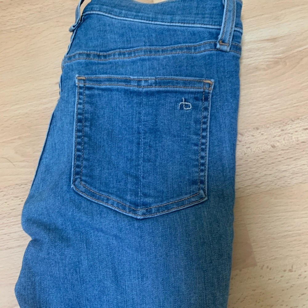 Rag & bone skinny ankle crop